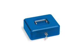 CASH BOX 25x18x9cm BLUE